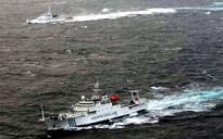 Năm tàu Trung Quốc tới Senkaku