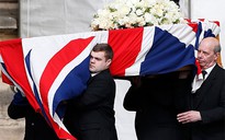 Nữ hoàng Elizabeth II dẫn đầu tang lễ bà Thatcher