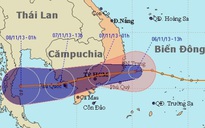 Áp thấp nhiệt đới vào miền Nam có thể không mạnh lên thành bão