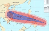 Siêu bão Haiyan mạnh nhất 10 năm qua hướng vào Miền Trung
