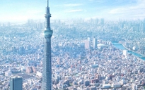Nhật xây xong tháp truyền thông cao nhất thế giới