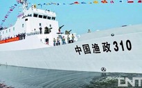 Trung Quốc điều tàu ngư chính hiện đại nhất ra Biển Đông