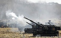 Mỹ - Hàn tập trận bắn đạn thật cực lớn