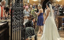 Nháo nhào tìm nhẫn giữa lễ cưới