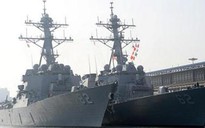 Tàu khu trục tên lửa Mỹ chốt ngoài khơi Hàn Quốc