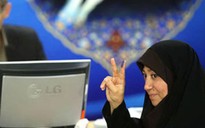 Nữ ứng viên tổng thống Iran đầu tiên lộ diện