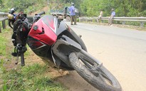 Xe tải tông xe máy, một thanh niên tử nạn