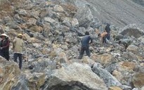 Sập mỏ đá, 2 người thiệt mạng