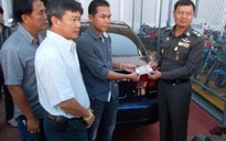 4 cảnh sát Thái cướp tiền công nhân Lào