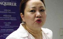 Nữ doanh nhân "nộp mình" cho tổng thống Philippines