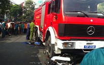 TPHCM: Xe cứu hỏa cán chết người