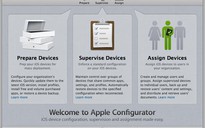 Apple Configurator quản lý nhiều thiết bị iOS