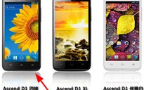 Huawei Ascend D1 Quad đã sẵn sàng với giá 425 USD