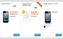 iPhone 5 có hàng 'refurbished' sớm, giá từ 99 USD