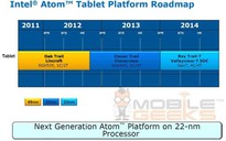 Intel nuôi hy vọng tấn công thị trường tablet bằng CPU Bay Trail