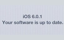 Apple phát hành iOS 6.0.1