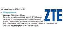 ZTE Grand S, smartphone màn hình Full-HD cực mỏng