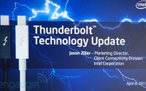 Chuẩn Thunderbolt 2.0 đạt tốc độ 20 Gbps