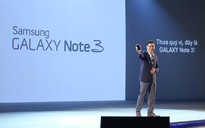 Bộ đôi Galaxy Note 3 và Gear ra mắt tại Việt Nam