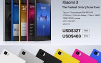 Xiaomi Mi3, smartphone Tegra 4 giá rẻ