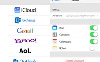 Đồng bộ iPhone mới với Gmail