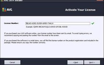 Bản quyền một năm với AVG Antivirus Pro 2014