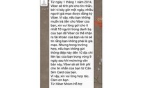 Tin nhắn thu phí Viber từ 2014 là giả mạo