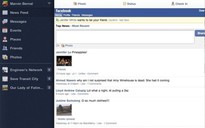 Ứng dụng Facebook cho iPad lộ diện