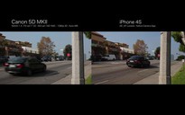 iPhone 4S "đọ" video với Canon 5D Mark II