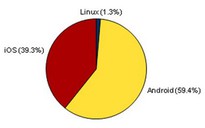 Android đang dẫn đầu trong thị phần máy tính bảng VN