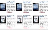 iPad 3, Kindle Fire giảm giá mạnh tại VN