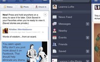 Facebook giới thiệu tính năng "save for later"