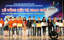 Trao giải thưởng Cuộc thi Trình diễn pháo hoa trên máy tính 2012
