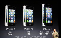 iPhone 5 bán từ 21-9, iPhone 4 miễn phí