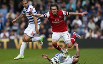 Arsenal thắng dễ QPR, có mặt Top 3