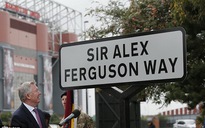 Có một con đường mang tên Sir Alex Ferguson