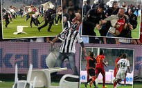 CĐV đánh nhau đổ máu, Drogba mau chóng chạy thoát thân