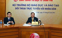 Bộ trưởng GD-ĐT: "Con tôi cũng nhận điểm 3, 4"