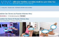 Ảnh sex tràn lan trên... diễn đàn trường học