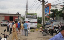 Rắn hổ mang bò lổm ngổm trong xe khách Hà Nội