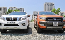 So sánh Nissan NP300 Navara và Ford Ranger 2015