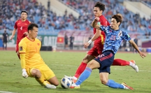 Đội tuyển Việt Nam thất bại trước tuyển Nhật Bản