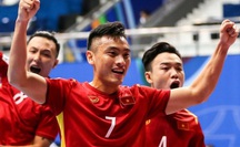 Trực tiếp Futsal châu Á 2022 (Việt Nam - Nhật Bản): Hướng đến ngôi đầu
