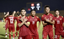 Thắng ngược Malaysia, U19 Việt Nam vào chung kết Giải U19 Quốc tế 2022