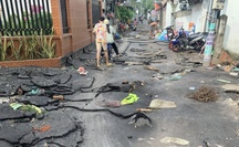 Hình ảnh tan hoang sau trận lũ cực lớn tối 4-6 ở Đồng Nai