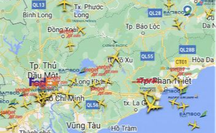 Hàng trăm chuyến bay bị ảnh hưởng do mưa dông tại sân bay Tân Sơn Nhất