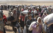 Người Kurd ở Syria chạy trốn IS