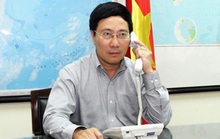 Phó Thủ tướng Phạm Bình Minh điện đàm với Ngoại trưởng Trung Quốc