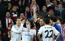 Ronaldo nhận thẻ đỏ, Real Madrid đánh rơi chiến thắng