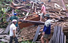 Hà Giang: Sạt lở đất sau bão Thần Sấm vùi lấp 7 người